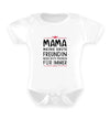 Mama Freundin Baby Kurzarm - Baby Strampler - Wunsch Designs