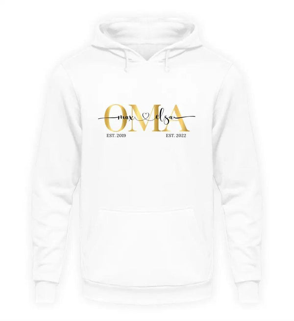 OMA Hoodie Damen - Damen Hoodie - Wunsch Designs