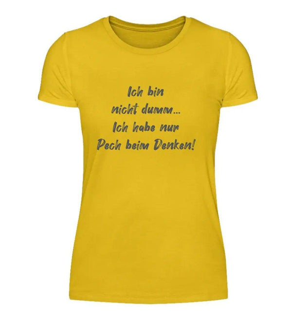 Pechvogel Denker Damen T-Shirt - Damen T-Shirt - Wunsch Designs