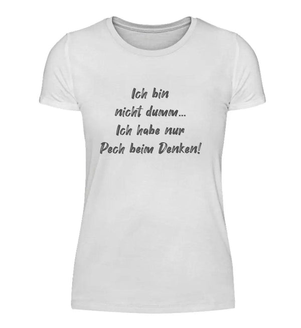 Pechvogel Denker Damen T-Shirt - Damen T-Shirt - Wunsch Designs