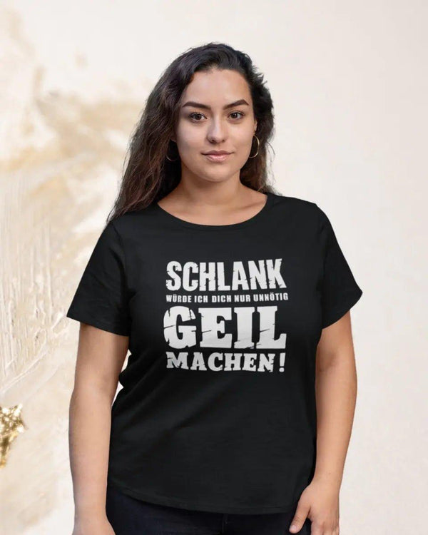 SCHLANK Damen T - Shirt - Damen T - Shirt - Wunsch Designs