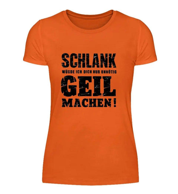 SCHLANK Damen T - Shirt - Damen T - Shirt - Wunsch Designs