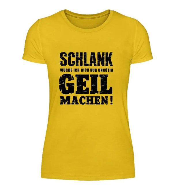 SCHLANK Damen T - Shirt - Damen T - Shirt - Wunsch Designs