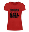 SCHLANK Damen T - Shirt - Damen T - Shirt - Wunsch Designs