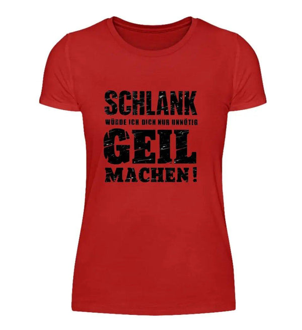 SCHLANK Damen T - Shirt - Damen T - Shirt - Wunsch Designs