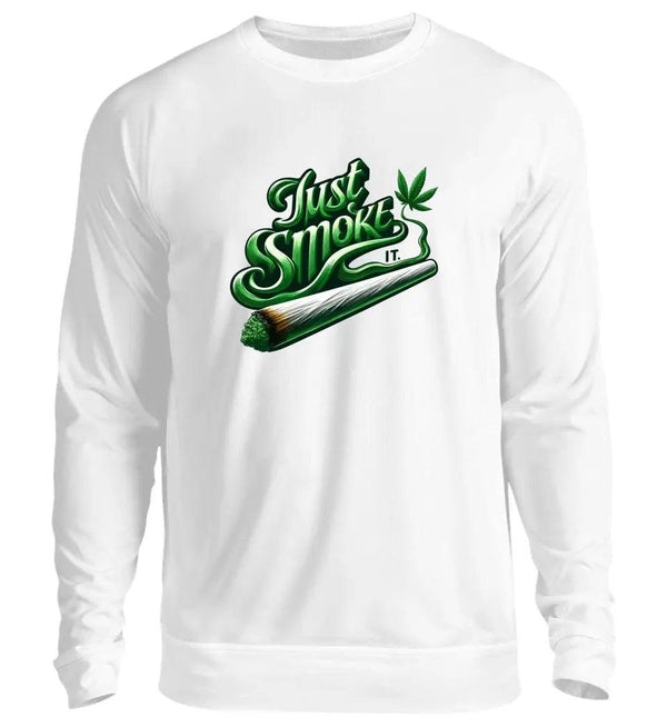 Smoke IT Herren Sweatshirt - Herren Sweatshirt - Wunsch Designs