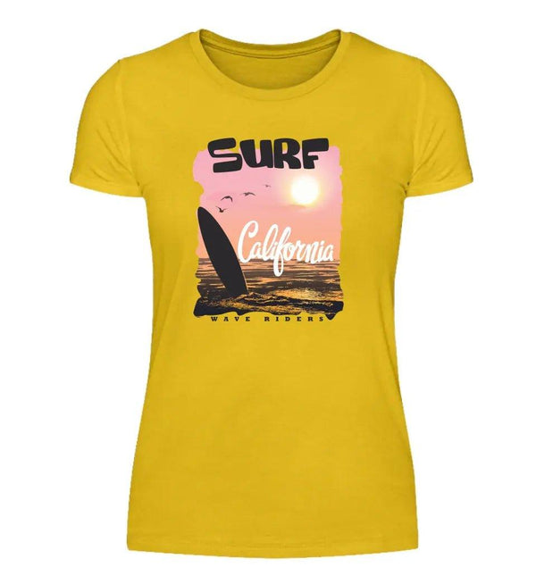 Surf Damen T-Shirt - Damen T-Shirt - Wunsch Designs