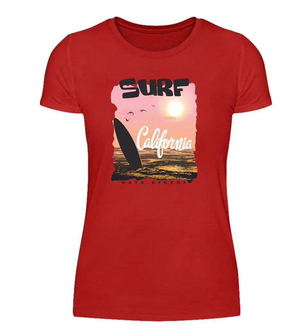 Surf Damen T-Shirt - Damen T-Shirt - Wunsch Designs