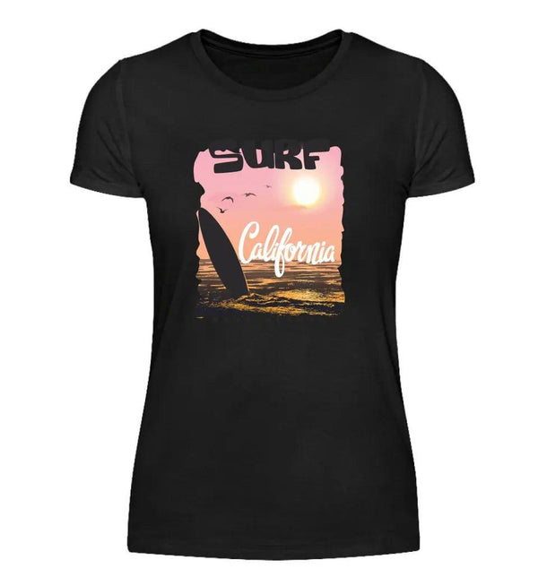 Surf Damen T-Shirt - Damen T-Shirt - Wunsch Designs
