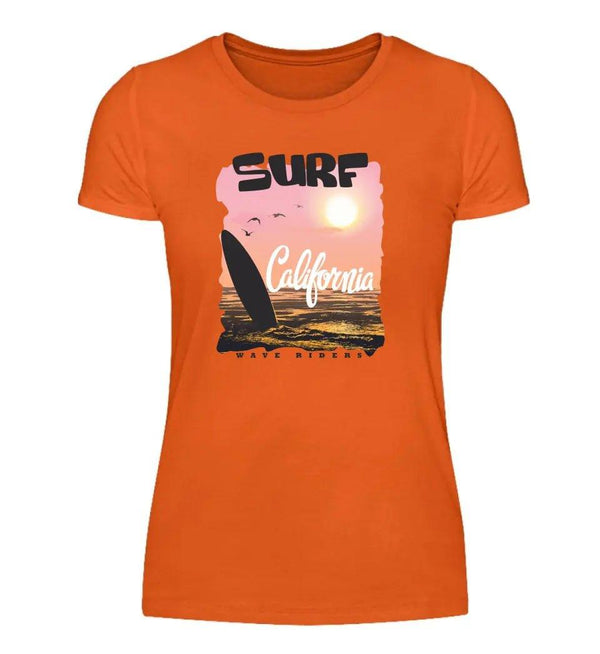Surf Damen T-Shirt - Damen T-Shirt - Wunsch Designs
