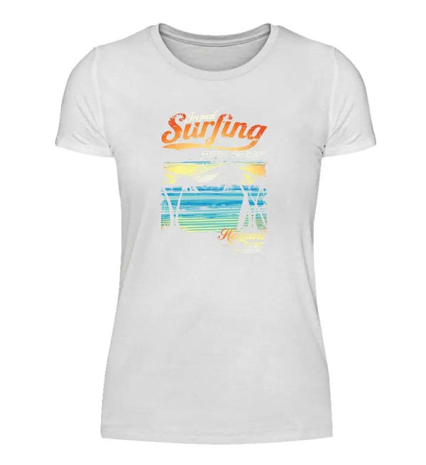 Surf Hawaii Damen T-Shirt - Damen T-Shirt - Wunsch Designs