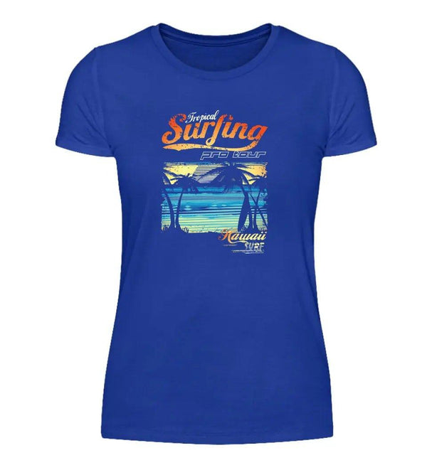Surf Hawaii Damen T-Shirt - Damen T-Shirt - Wunsch Designs