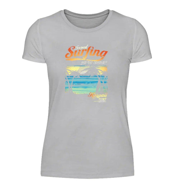 Surf Hawaii Damen T-Shirt - Damen T-Shirt - Wunsch Designs