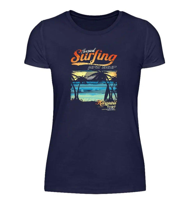 Surf Hawaii Damen T-Shirt - Damen T-Shirt - Wunsch Designs