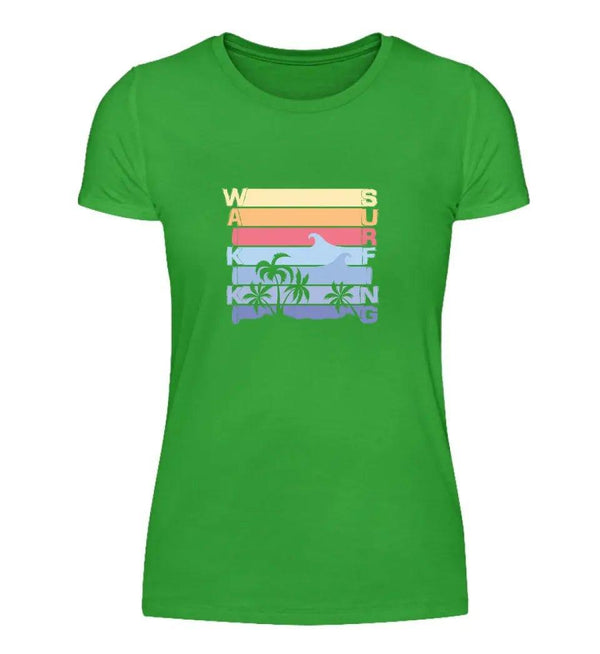 Surf Waikiki Damen T-Shirt - Damen T-Shirt - Wunsch Designs