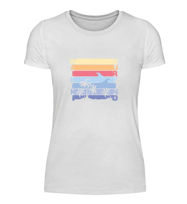 Surf Waikiki Damen T-Shirt - Damen T-Shirt - Wunsch Designs