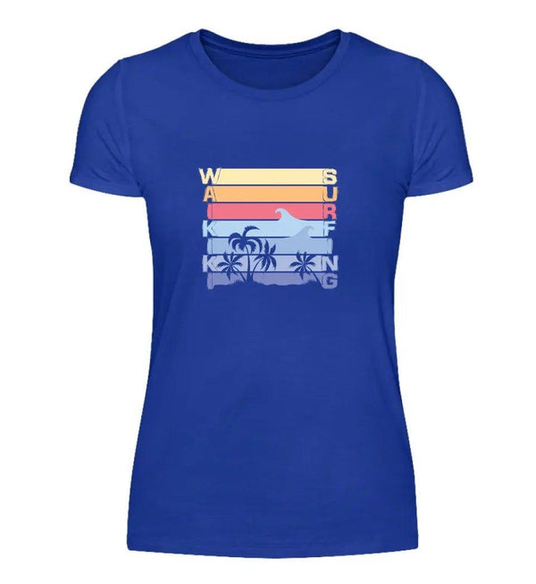 Surf Waikiki Damen T-Shirt - Damen T-Shirt - Wunsch Designs