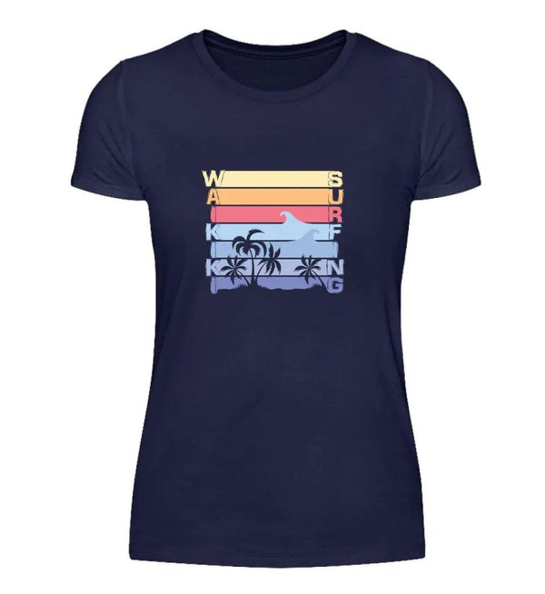 Surf Waikiki Damen T-Shirt - Damen T-Shirt - Wunsch Designs