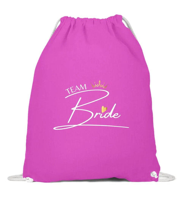 Team Bride Turnbeutel - Turnbeutel - Wunsch Designs