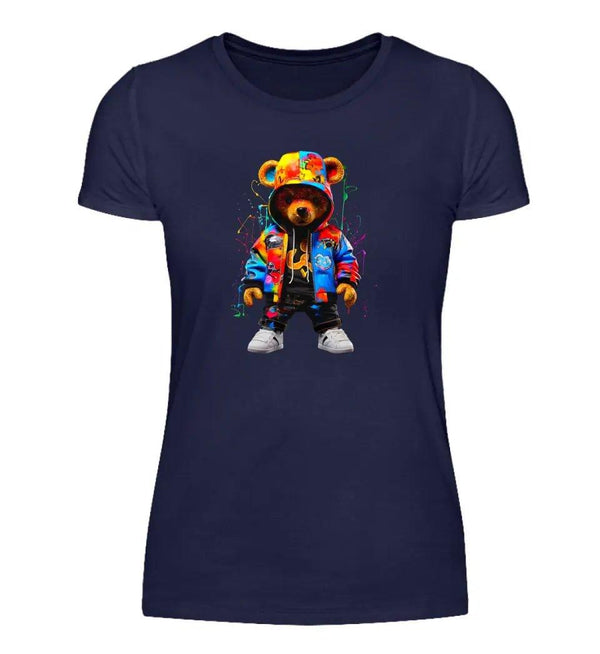 Teddy Damen T-Shirt - Damen T-Shirt - Wunsch Designs