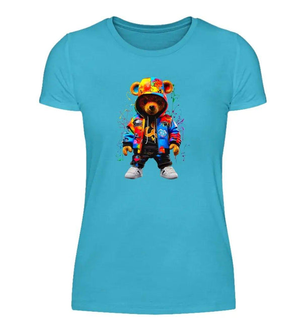 Teddy Damen T-Shirt - Damen T-Shirt - Wunsch Designs