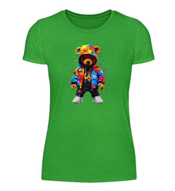 Teddy Damen T-Shirt - Damen T-Shirt - Wunsch Designs
