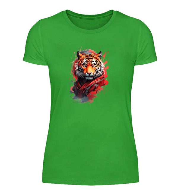 Tiger Damen T-Shirt - Damen T-Shirt - Wunsch Designs