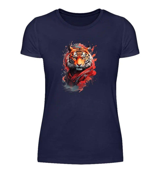 Tiger Damen T-Shirt - Damen T-Shirt - Wunsch Designs