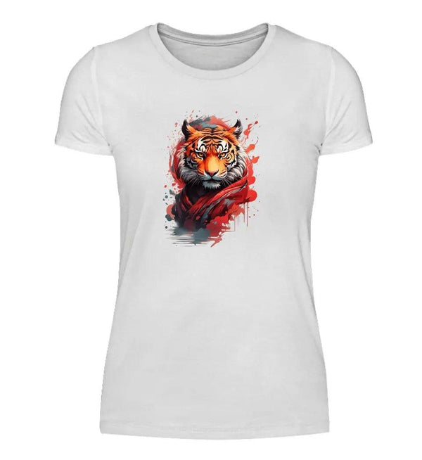 Tiger Damen T-Shirt - Damen T-Shirt - Wunsch Designs