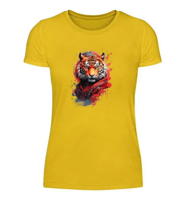 Tiger Damen T-Shirt - Damen T-Shirt - Wunsch Designs