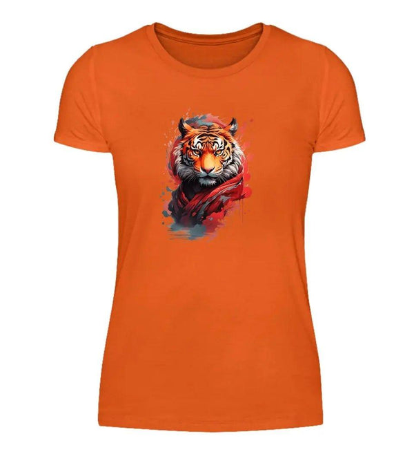 Tiger Damen T-Shirt - Damen T-Shirt - Wunsch Designs