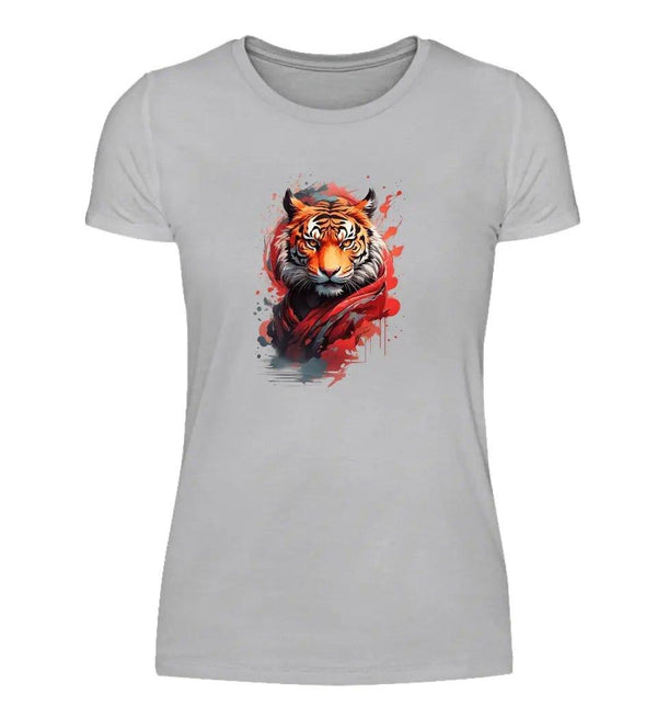 Tiger Damen T-Shirt - Damen T-Shirt - Wunsch Designs