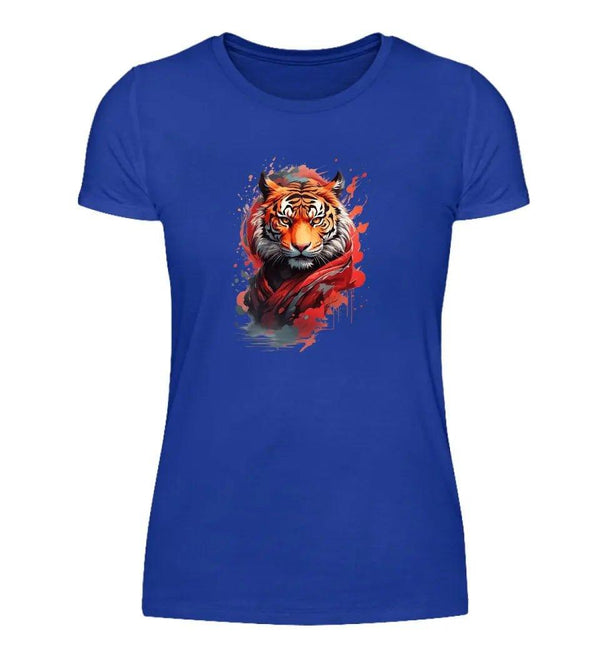 Tiger Damen T-Shirt - Damen T-Shirt - Wunsch Designs