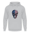 USA SKULL Herren Hoodie - Herren Hoodie - Wunsch Designs