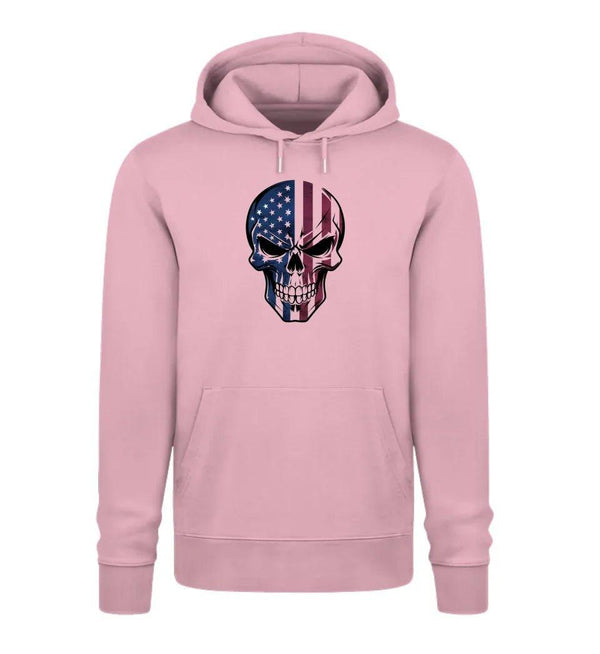 USA SKULL Herren Hoodie - Herren Hoodie - Wunsch Designs