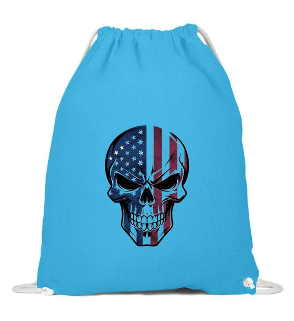 USA SKULL Turnbeutel - Turnbeutel - Wunsch Designs