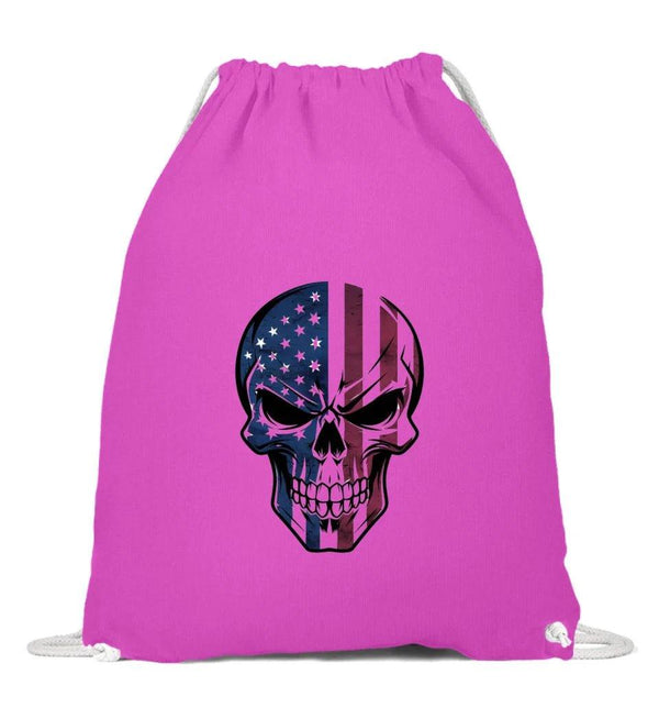 USA SKULL Turnbeutel - Turnbeutel - Wunsch Designs