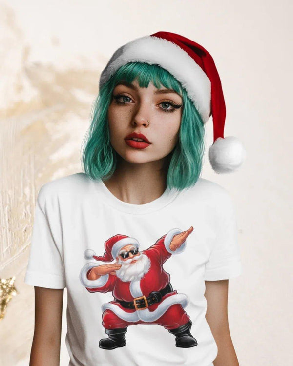 Weihnachtsmann Damen T-Shirt - Damen T-Shirt - Wunsch Designs