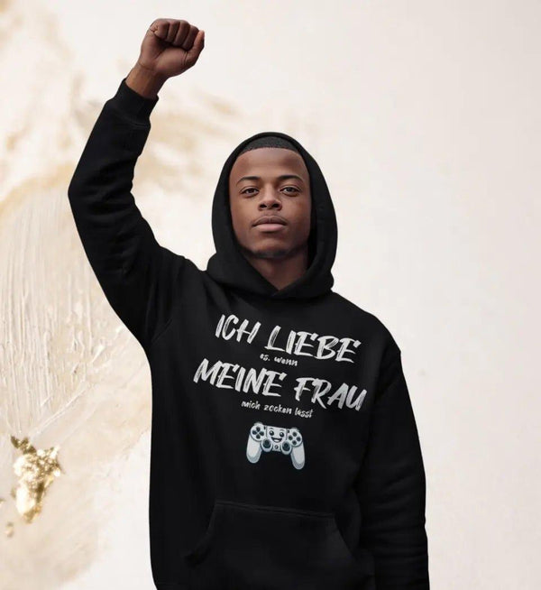 Zocken Hoodie - Herren Hoodie - Wunsch Designs