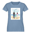 Familie am Strand T-Shirt Damen - Damen T-Shirt - Wunsch Designs