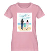 Familie am Strand T-Shirt Damen - Damen T-Shirt - Wunsch Designs
