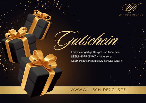 Wunsch Designs - Geschenkgutschein - Gutscheine - Wunsch Designs