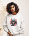 Katze Sweatshirt - Wunsch Designs