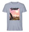Surf-Style T-Shirt Herren - Wunsch Designs