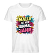 Einmal im Jahr T-Shirt Herren - Wunsch Designs