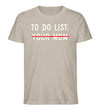 TO DO LIST T-Shirt Herren - Wunsch Designs