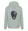 USA Skull Back Herren Hoodie