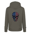 USA Skull Back Herren Hoodie
