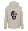 USA Skull Back Herren Hoodie