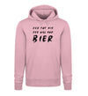 Der will nur Bier Herren Hoodie - Herren Hoodie - Wunsch Designs